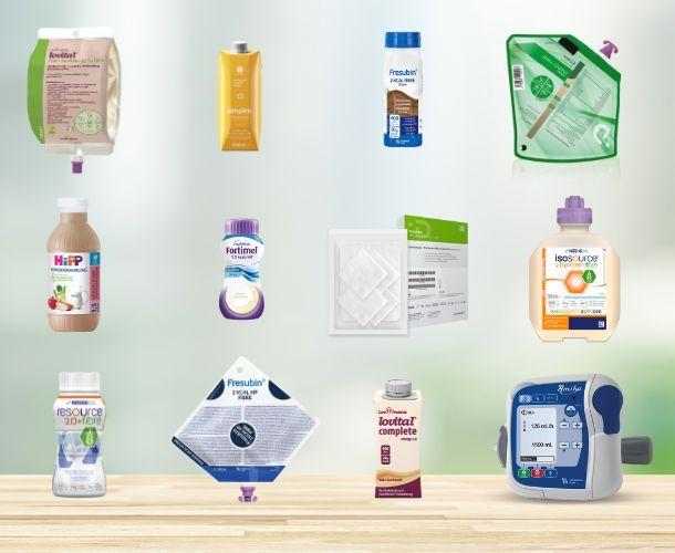 Produkte der enteralen Ernährung Produkte der enteralen Ernährung